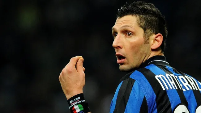 Marco Materazzi en su paso con el Inter de Milan
