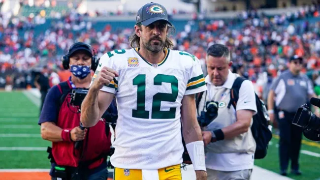 Aaron Rodgers tras la victoria de los Packers sobre los Bengals
