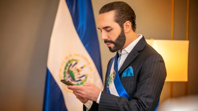 Nayib Bukele, presidente de El Salvador