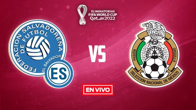 FUT EN VIVO México vs El Salvador