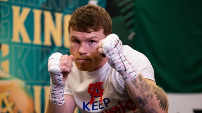 Canelo Álvarez entrenó junto al hijo de Manny Pacquiao