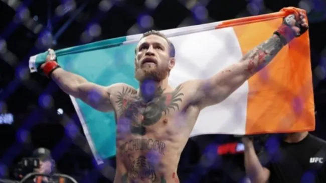 Conor McGregor tras un combate