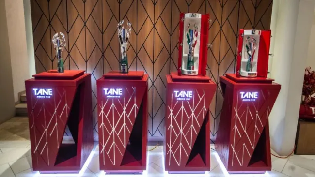 Trofeos para el Gran Premio de México