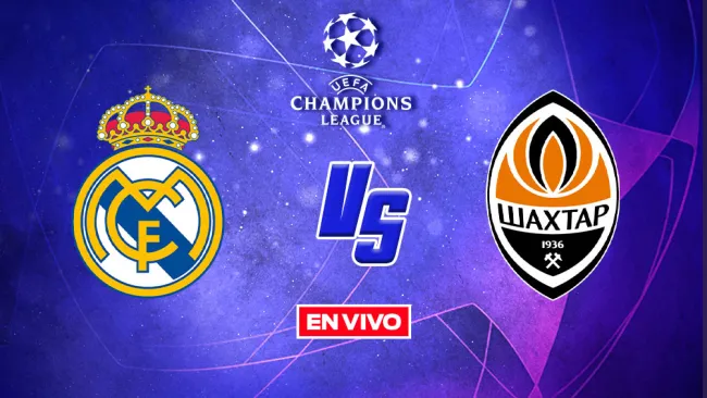 EN VIVO Y EN DIRECTO: Real Madrid vs Shakhtar Donetsk 