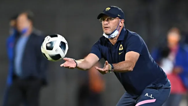 Lillini en el partido de Pumas