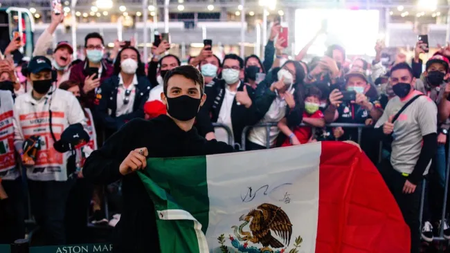Pato O'Ward en el Gran Premio de México