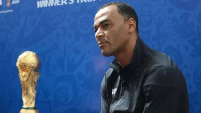 Cafú durante una entrevista