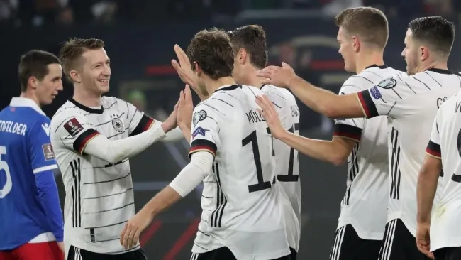 Alemania goleó a Liechtenstein