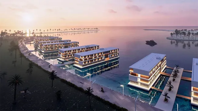 Así serán los hoteles flotantes en Qatar 2022