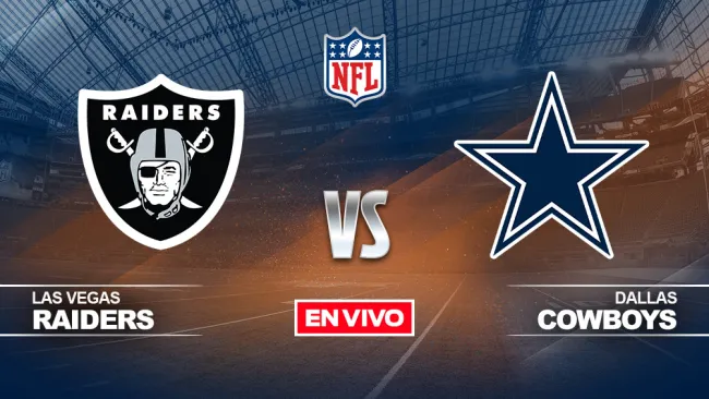 EN VIVO Y EN DIRECTO: Las Vegas Raiders vs Dallas Cowboys