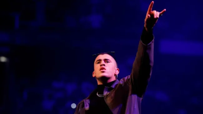 Bad Bunny en un concierto