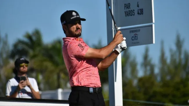 Abraham Ancer en el Hero World Challenge