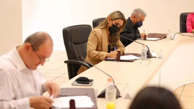 La gobernadora de Guerrero, Evelyn Salgado Pineda