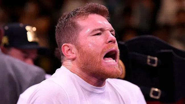 Canelo Álvarez previo a un combate