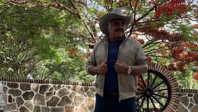 Revelan expediente médico de Vicente Fernández
