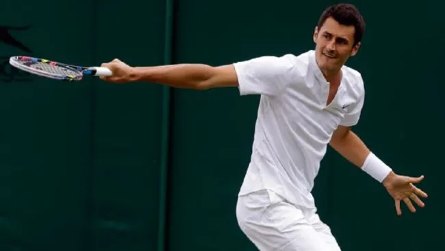 Bernard Tomic en acción 