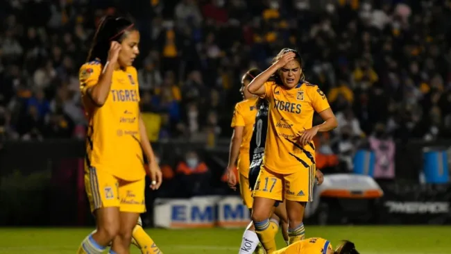 Jugadoras de Tigres en la Final 