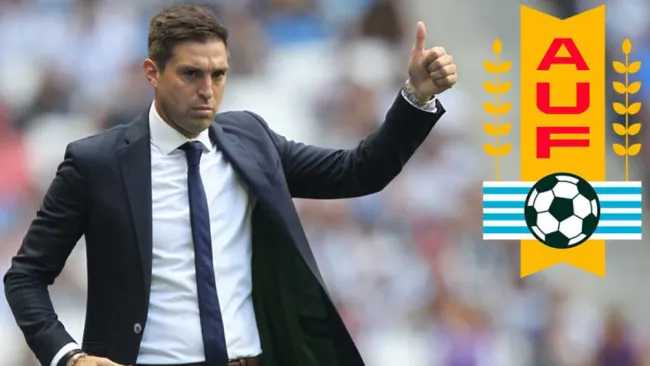 Diego Alonso en un juego de Rayados