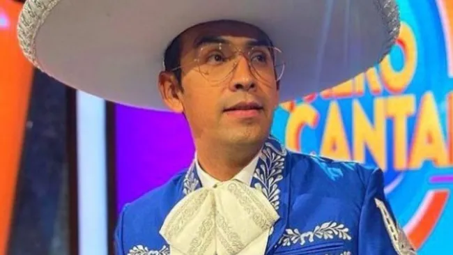 Pérez durante un programa