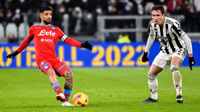 Napoli frente a la Juventus 