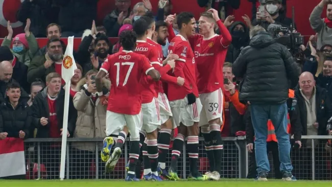 Jugadores del Manchester United