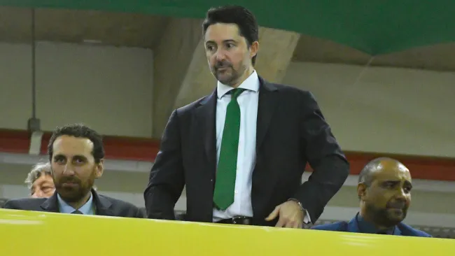 Yon de Luisa durante un duelo del Tricolor 