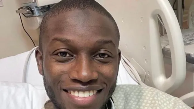 Ousmane en el hospital