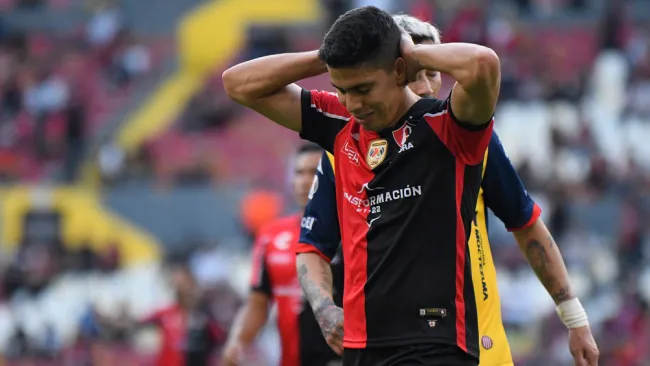 Barbosa, en lamento tras falla