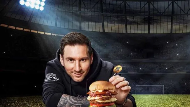 Leo Messi anunciando "La Messi"