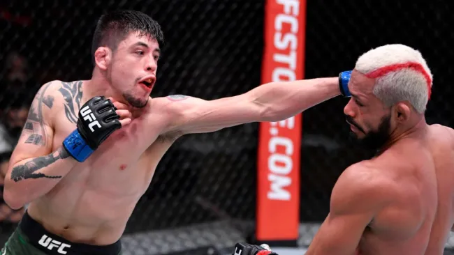 Moreno conecta un golpe a Figueiredo