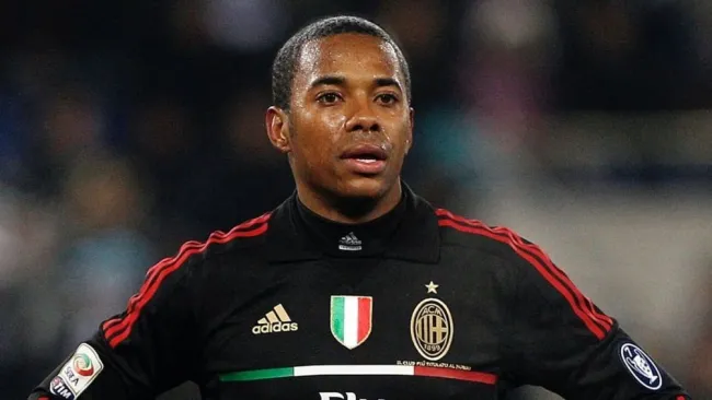 Robinho, ex jugador del AC Milan 