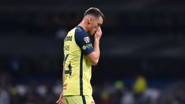 Federico Viñas tras la expulsión