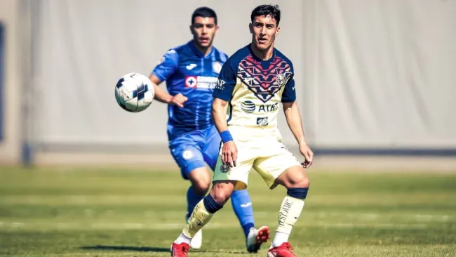 Duelo amistoso entre América y Cruz Azul en Coapa