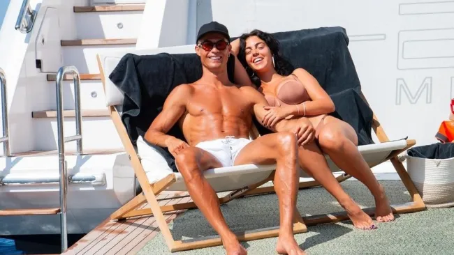 Cristiano y Georgina Rodríguez de vacaciones