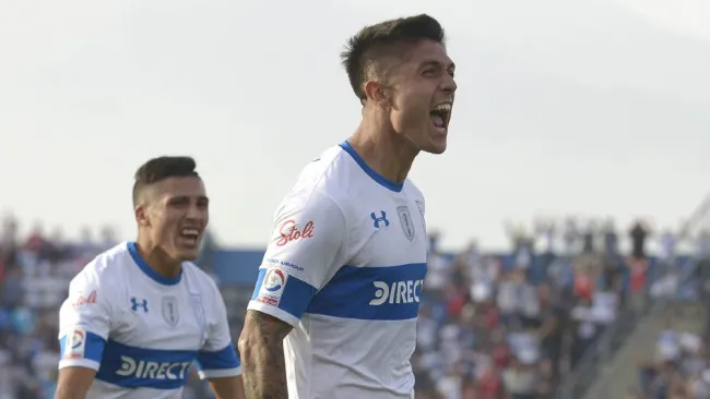 Valber Huerta con la Universidad Católica de Chile