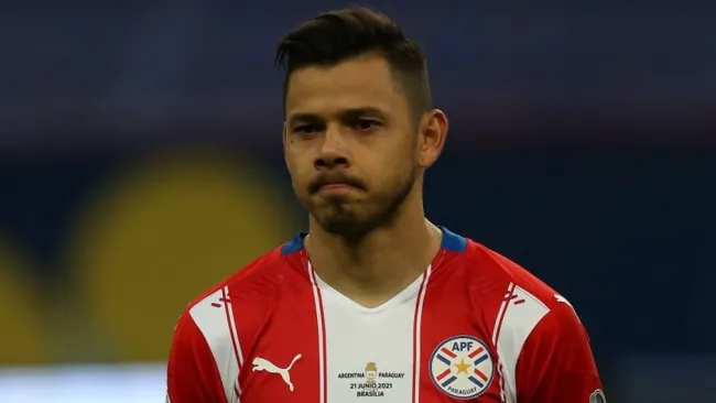 Ángel Romero con la Selección de Paraguay