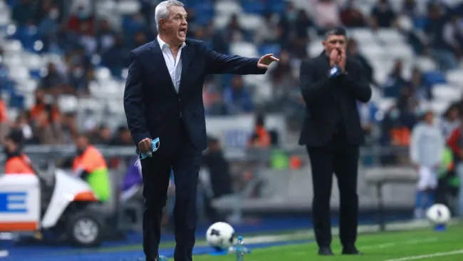 Javier Aguirre con Rayados