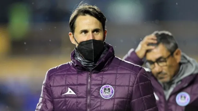 Beñat San José previo al partido de Mazatlán