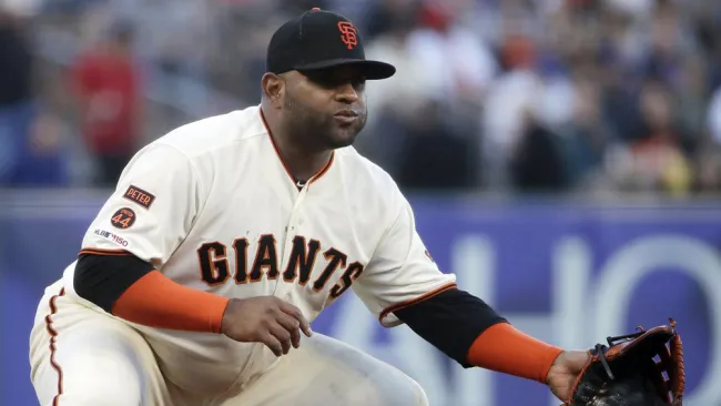 Pablo Sandoval, en acción con San Francisco