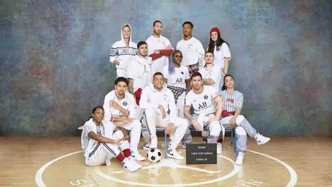 Presentación de la nueva equipación del PSG