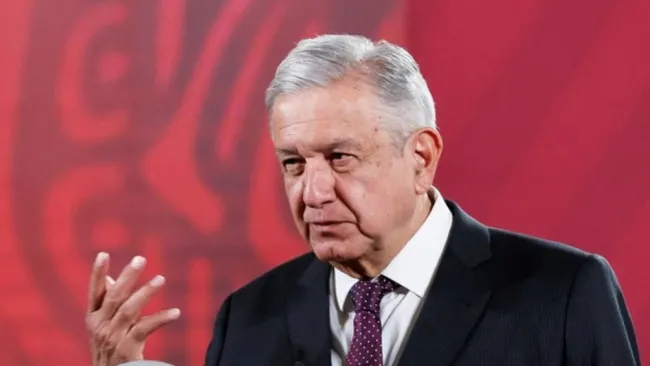 Andrés Manuel López Obrador en conferencia de prensa