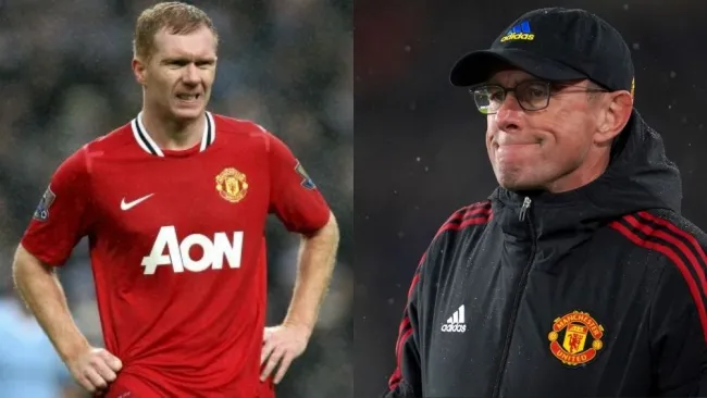 Scholes criticó a Rangnick