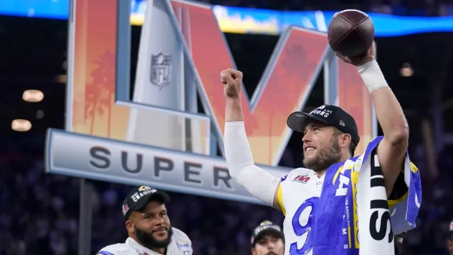 Stafford en el Super Bowl LVI