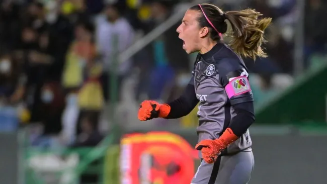 Renata Masciarelli, guardameta del América