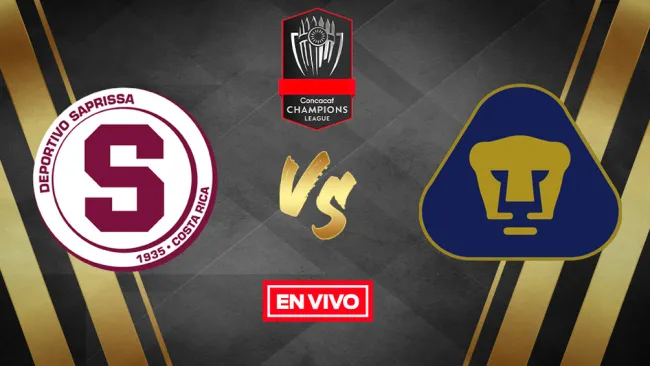 EN VIVO Y EN DIRECTO: Deportivo Saprissa vs Pumas Concachampions 8vos Final Ida