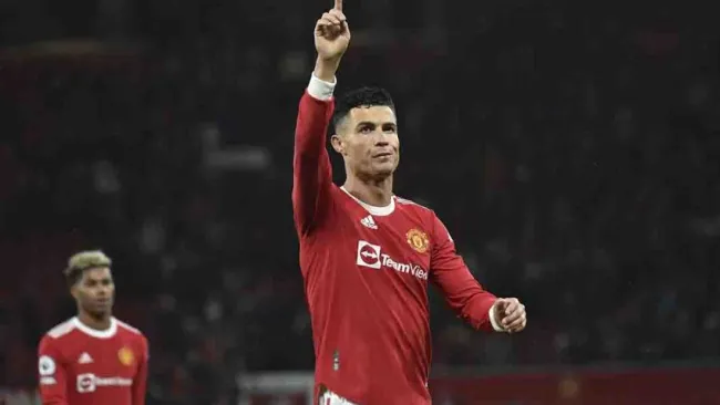 Cristiano Ronaldo, jugador del Manchester United