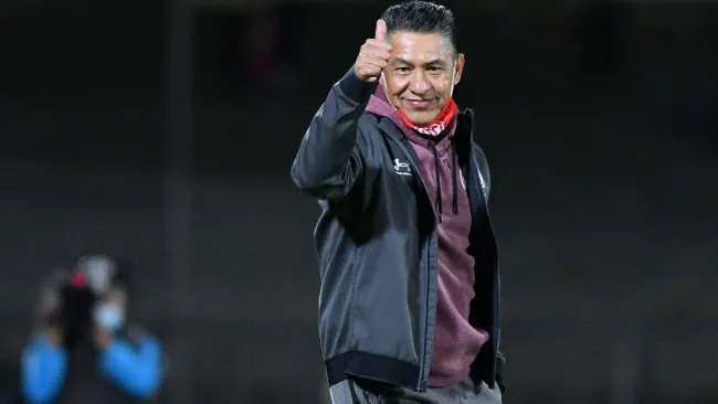 Nacho Ambriz con Toluca