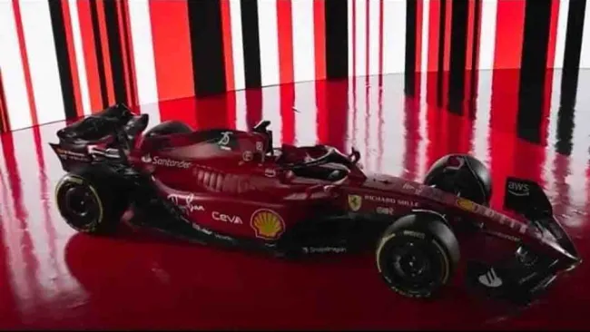 El F1-75, el nuevo monoplaza de Ferrari