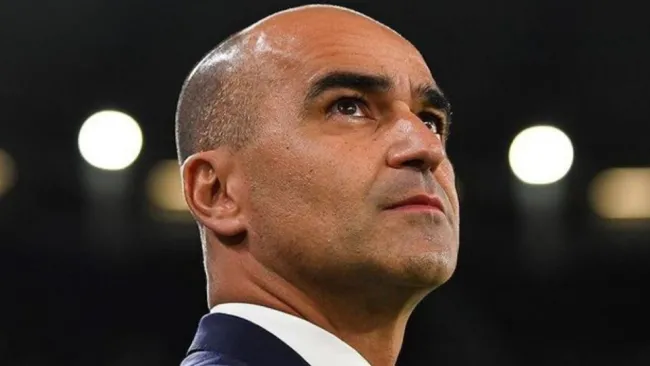 Roberto Martínez previo a un partido