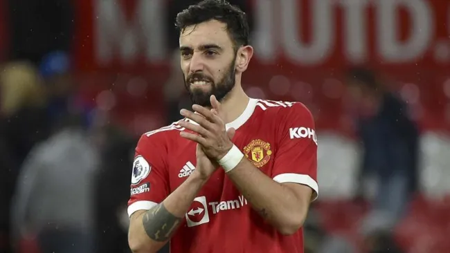 Bruno Fernandes, jugador del Manchester United 